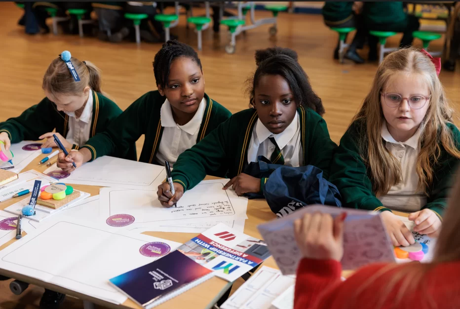 ositive Footprints Careers Carousel at Fazakerley Primary School